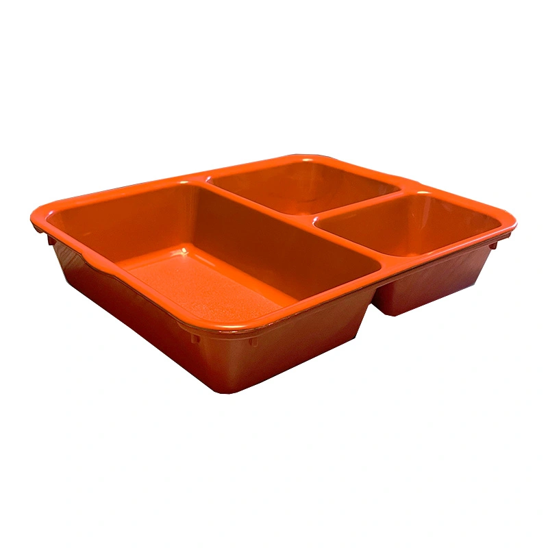 Three Compartment Large Tray